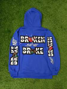 Full Zipper Hoodie High Quality Cotton C0ttonMen's Patch <b>Work</b> <b>Hoodies</b> Custom Printing Full Zip up Fleece Heavyweight Hoodie - Product Image 2