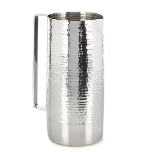 Vente en gros Pichet filtrant à barre à fond rond en acier inoxydable 1500ML Pichet à eau de designer avec verres - Product Image 1