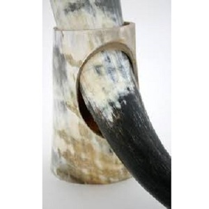 แก้วดื่ม2024พร้อมแตรแบบตั้งสำหรับดื่มแก้วมักเป็นที่นิยมมากที่สุดแก้วมักลายควายธรรมชาติสำหรับตกแต่งเครื่องดื่มแก้วเบียร์ - Product Image 1