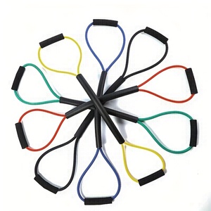 Corde d'entraînement de boxe à grande vitesse TPE <span class=keywords><strong>bande</strong></span> de résistance à cordon élastique Muay Thai Art martial poinçonnage équipement de pratique - Product Image 3