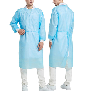 Uniformes de hospital de calidad superior Enfermera Doctor Médico Bata de laboratorio Bata de médico de longitud larga para adultos - Product Image 1