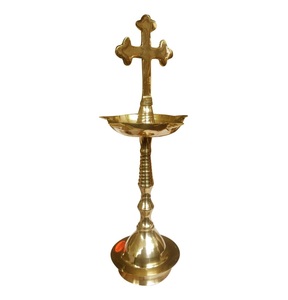 Hristian Croix Jésus-Christ Statue fabricant Antique Fini (Or) Table Debout Showpiece Creative Seigneur Jésus Sainte Croix - Product Image 6