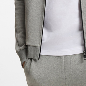 Precio al por Mayor para Compradores al por Mayor, Sudadera con Capucha y Cremallera para Hombre, con Material Cómodo y Cordones, Logotipo Personalizado, Mangas Completas, Precio de Fábrica - Product Image 2