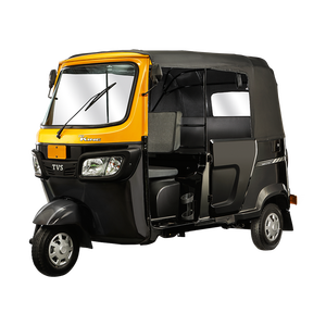 TVS King Deluxe Plus, Triciclo Motorizado de Tres Ruedas con Carrocería Cerrada para Pasajeros, Refrigerado por Agua, con Frenos de Disco, de Gasolina, 3-4 Personas - Product Image 1