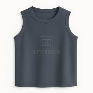 เสื้อกล้ามกีฬาแขนกุดผู้ชายผ้า T800บับเบิ้ลระบายอากาศได้ดีแห้งเร็วออกแบบโลโก้ได้ตามต้องการ & - Product Image 2