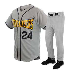Uniforme de baseball à impression personnalisée complète Maillot de baseball Tenue pour hommes Sublimation Pas cher Maillot de baseball pour hommes 2025 quantité minimale de commande bas - Product Image 1