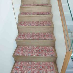 Alfombra Estampada: Alfombra con Diseño Kilim, Alfombra Boho, Alfombras Navajo, Alfombra Suave con Pelo Largo - Product Image 1