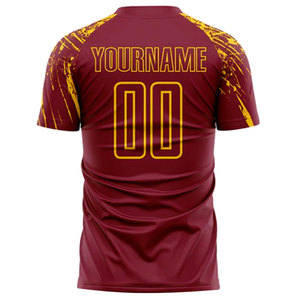 Ensembles d'uniformes de football en polyester à séchage rapide de haute qualité, vêtements de sport à manches longues pour adultes avec logo personnalisé et service OEM - Product Image 5