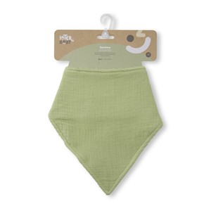 ECO-COLLECTION BIB 38X22 Tissu en bambou vert sans BPA pour les bébés de 0 à 12 mois - Product Image 1