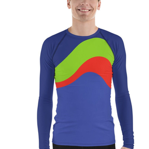 Protector de erupción Unisex de calidad para adultos, sublimado personalizado, secado rápido, transpirable, poliéster/algodón, 260g, diseño de manga larga para uso MMA - Product Image 1