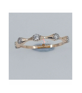 แหวนเพชรผู้หญิง ทอง 18k คุณภาพพรีเมียม เครื่องประดับหรูหรา ดีไซน์สง่างามเหนือกาลเวลา สำหรับงานแต่งงาน งานหมั้น และงานเฉลิมฉลอง - Product Image 3