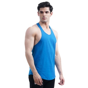 Camiseta sin mangas de gimnasio para hombre, chaleco ligero sin mangas de algodón 100% para Fitness, culturismo y ropa deportiva, Color personalizado y tallas disponibles - Product Image 5