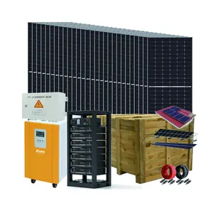 Lưu trữ thương mại hệ thống điện 100kw năng lượng mặt trời nhà máy điện với pin 100kwp Tấm pin mặt trời giá