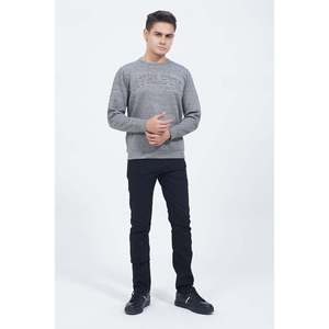 Custom logo Men's BARRAK Anti-Wrinkle Anti-Shrink Crew Neck Long Sleeves Sweatshirt-Custom Label Screen <b>Printed</b> Sizes XXS to 6XL - Product Image 2