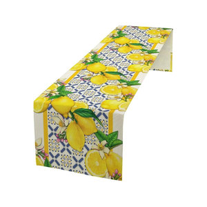 Camino de mesa de algodón personalizado de alta calidad, último diseño con bordado tejido, muebles decorativos para el hogar - Product Image 6