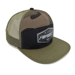 Casquette de baseball en gros, casquette de camionneur à 6 panneaux de haute qualité avec logo personnalisé brodé, casquette de camionneur en maille - Product Image 3