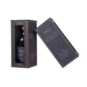 Spalline rotonde per <span class=keywords><strong>la</strong></span> presentazione dei vini per trasporto aereo da viaggio trasparente in plastica rigida con base Laser scatola per vino in legno - Product Image 4