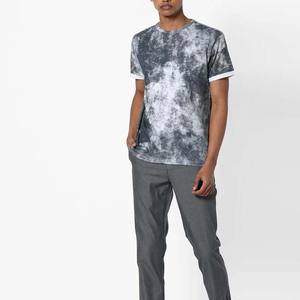 Camisetas de lavado ácido para hombre de calidad superior sólida con estilo de gran tamaño Ringer Selling Best Vintage Cotton Men's Clothing T Shirts - Product Image 4