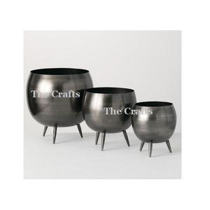 Jardinière en fer noir et or avec support en métal, qualité supérieure, taille personnalisée, pots à fleurs, jardinière - Product Image 6