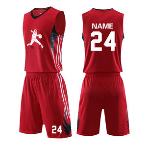 Uniforme de baloncesto personalizado en blanco al por mayor con logotipo de impresión digital camiseta de baloncesto de equipo de diseño de verano transpirable - Product Image 3