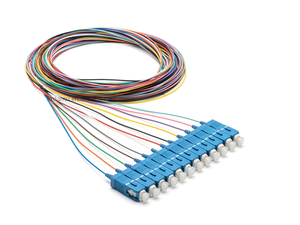 Damu tùy chỉnh 12 màu SC <span class=keywords><strong>UPC</strong></span> sợi quang <span class=keywords><strong>Pigtail</strong></span> FTTH 0.9mm chế độ đơn OM1 OM2 <span class=keywords><strong>OM3</strong></span> g652d/g657a1/A2 chiều dài tùy chỉnh cho - Product Image 6