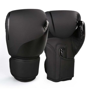 Gants de boxe professionnels fabriqués au Pakistan en cuir PU avec logo personnalisé Gants de boxe de combat à vendre - Product Image 2