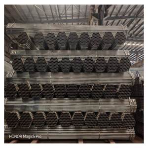 Le tuyau d'acier pré galvanisé a galvanisé le tube pour la construction - Product Image 6