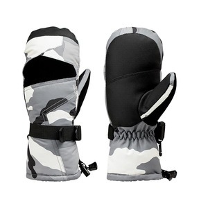 Gants de ski légers, nouvelle arrivée, respirants, anti-rides, meilleur design, imperméables, en cuir, doigts entiers, UV - Product Image 1