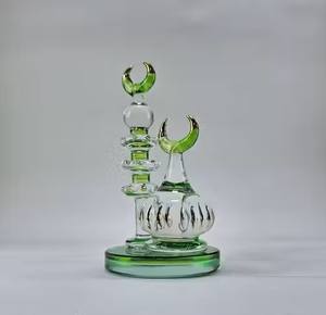 Château musulman, décoration de table, cristal artisanal, Kaaba, Mecque, Allah, Ramadan, cadeau de mariage, décoration de fête, Eid - Product Image 3