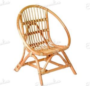 Sillón de mimbre de bambú de diseño moderno, elegante Silla de comedor para exteriores para el hogar, Villa, sala de estar, patio, alta calidad - Product Image 3