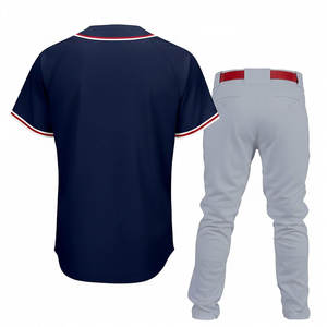 Uniforme de Béisbol al Por Mayor, MOQ Bajo, Venta Directa de Fábrica - Product Image 5