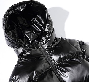 Nouvelle veste matelassée à capuche de haute qualité hiver chaud personnalisé 100% Nylon hommes veste pour hommes conception personnalisée - Product Image 4