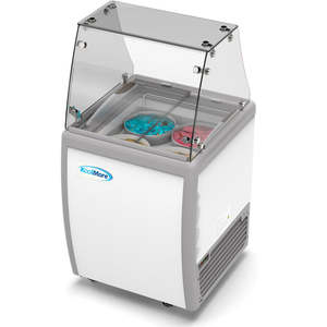 ตู้แช่ไอศกรีมขนาด26นิ้ว4อ่าง4.2ลูกบาศ์กฟุตประตูกระจกบานเลื่อนจามได้รับการรับรอง ETL 55 dB (KM-ICD-26SD-FG) - Product Image 3