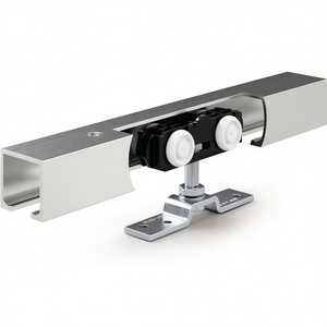 Système coulissant en bois Rollan 80 NT, capacité 80 kg, longueur 3250 mm, montage mural/plafond, GEZE pour stores, volets, persiennes - Product Image 3