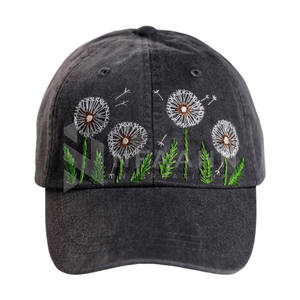 Bajo MOQ Sombreros de béisbol Logotipo personalizado Sombreros de béisbol universales Sombrero de béisbol de algodón liso con logotipo personalizado - Product Image 1