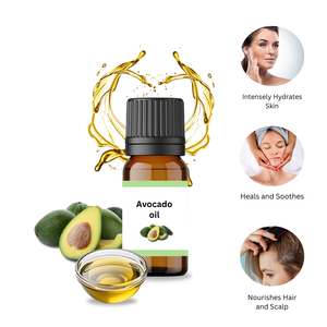 100% Pure & Organic Bulk Avocado Carrier Oil Fabricant en gros pour les soins du corps Soins de la peau et bien-être - Product Image 3