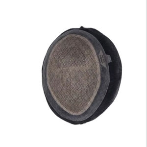 Miraje Model Taz BD Indian Remy Human <b>Hair</b> Toupee Wig with 100% Density Natural Loose Deep Wave & <b>Body</b> Wave Lace PU Base - Product Image 3