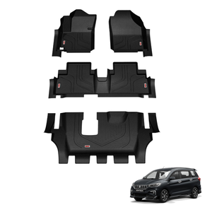 Tapis de voiture TPE pour Suzuki Ertiga 2020 + ensemble de tapis de véhicule antidérapant tous temps Protection intérieure durable de haute qualité prêt à expédier - Product Image 1