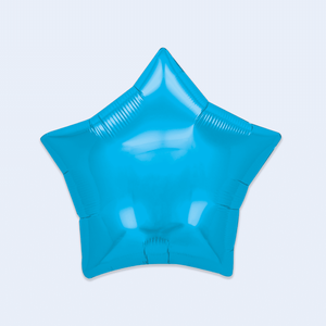 Palloncino a Forma di Stella in Foil Blu 24 Pollici per Decorazioni Festive - Product Image 1