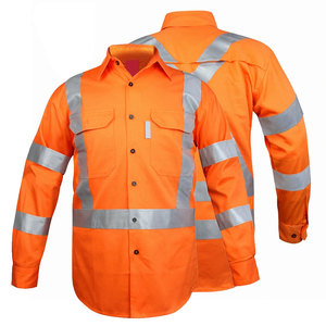 Veste de travail d'hiver de qualité supérieure pour hommes Vêtements de travail de sécurité réfléchissants imperméables Grande taille Construction JWets Vente en gros - Product Image 4