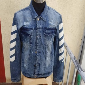 Vestes en jean pour hommes-meilleure veste en jean Offre Spéciale coton de haute qualité pour hommes - Product Image 3