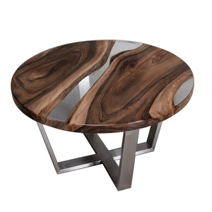 Muebles artesanales para sala de estar, mesa de centro, nueva sala de estar Natural, muebles de ratán, mesa de centro, mesa auxiliar de forma redondeada - Product Image 2