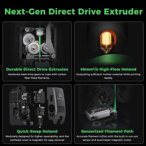 Impresoras 3D Creality K2 Combo de un Solo Color, Velocidad de Impresión de 600 mm/s, Cámara Dual, Volumen de Impresión de 260*260*, para Uso en Laboratorios e Industrial - Product Image 1