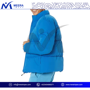 Veste matelassée d'hiver élégante pour hommes Veste matelassée de chasse en duvet haute performance isolée thermiquement et imperméable - Product Image 3