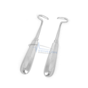 Élévateur à nervure Doyen incurvé 7 pouces gauche, instruments chirurgicaux par ECHELON SURGICALS - Product Image 4