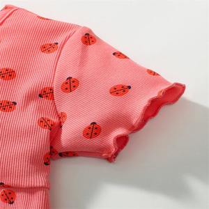 Robes de soirée pour enfants filles ODM Personnage personnalisable Design A-Line Manches courtes Respirant Coton Polyester - Product Image 4