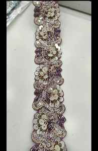 Bordado floral hecho a medida en muchas formas de color de la elección de los compradores para vestidos de novia de alta gama en diferentes tamaños - Product Image 4