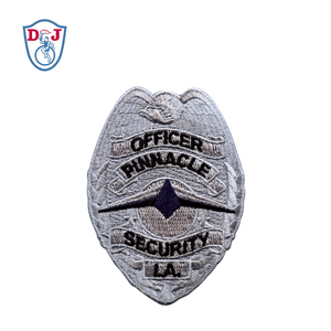 Patches Custom Embroidery Crest Emblem Services Security Patch for Uniform <b>Accessories</b> - Product Image 1