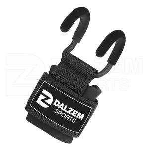 OEM ODM Personalizado Neopreno Acolchado Levantamiento Muñequeras Ganchos de levantamiento de pesas personalizables Empuñaduras de levantamiento de pesas Levantamiento de pesas - Product Image 3