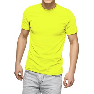 T-shirts de sport pour hommes en coton à manches courtes de haute qualité 260 GSM pour la salle de sport, l'entraînement, la course à pied, le streetwear - Product Image 4